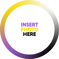 Gradient Nonbinary Flag Pinterest Profile Picture Design
