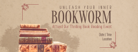 Rustic Book Day Facebook Cover Image Preview