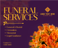 Funeral Bouquet Facebook Post