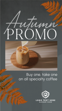 Autumn Coffee Promo Instagram Story