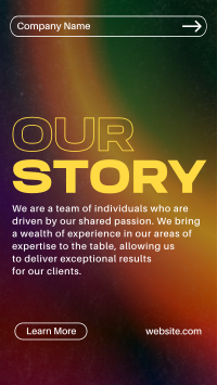 Company Story Intro Facebook Story Design