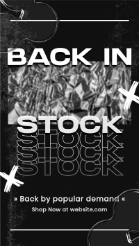 Grunge Back In Stock YouTube Short