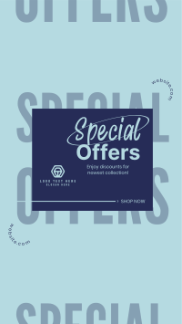 The Special Offers Instagram Story