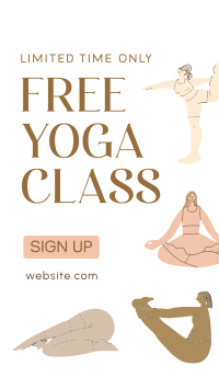 Yoga Promo for All Facebook Story