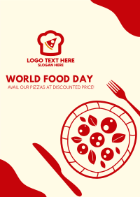 World Food Day for Pizza Industries Poster