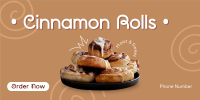 Quirky Cinnamon Rolls Twitter Post