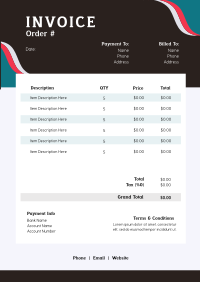 Generic Invoice example 2