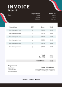 Simple Invoice example 1
