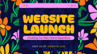 Floral Website Launch Video