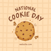 Cute Cookie Day Instagram Post