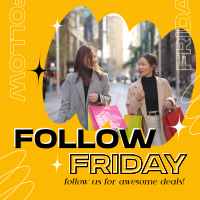 Awesome Follow Us Friday Instagram Post