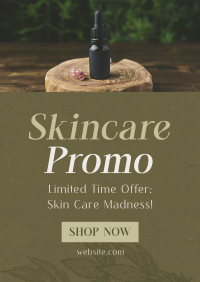 Skincare Promo CBD  Poster