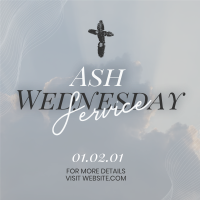 Cloudy Ash Wednesday  Linkedin Post