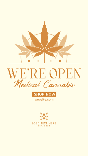 Healthy Cannabis Instagram Reel Image Preview