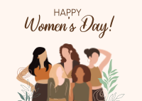 Women's Power Postcard