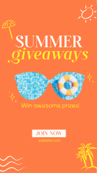 Summer Treat Giveaways Facebook Story