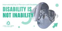 Disability Awareness Twitter Post