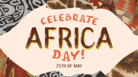 Africa Day Celebration Facebook Event Cover