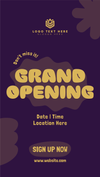 Quirky Grand Opening LB Facebook Story