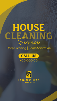 Professional House Cleaning Service Instagram Reel Design