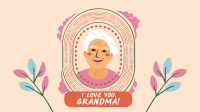 Greeting Grandmother Frame Facebook Event Cover