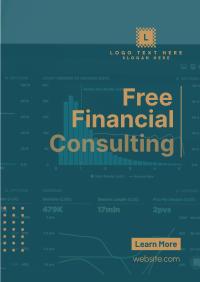 Simple Financial Consulting Flyer