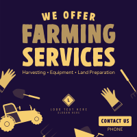 Trusted Farming Service Partner Instagram Post