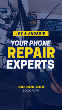 Phone Repair Experts Instagram Story Design