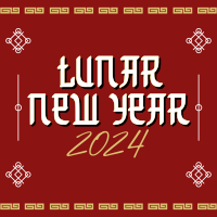 Generic Chinese New Year Instagram Post Image Preview