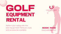Golf Equipment Rental Animation