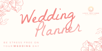 Trendy Wedding Planner Twitter Post