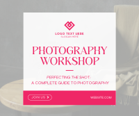 Photography Workshop Elegant Facebook Post Design