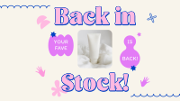 Playful Product in Stock Animation