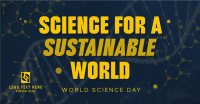 Sustainable World Science Day Facebook Ad