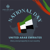 National UAE Flag Instagram Post