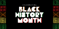 Black History Celebration Twitter Post