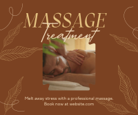 Body Massage Service Facebook Post