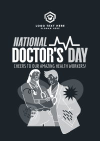 Doctor's Day Celebration Poster