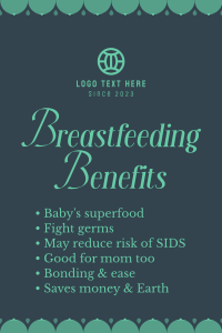 Breastfeeding Benefits Pinterest Pin Image Preview