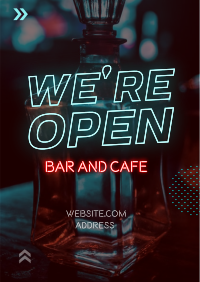 Neon Now Open Flyer