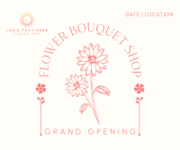 Flower Lines Opening Facebook Post