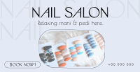 Simple Nail Salon Facebook Ad