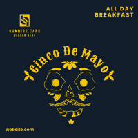 Cinco De Mayo Breakfast Instagram Post Image Preview