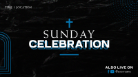 Sunday Celebration Facebook Event Cover
