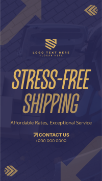 Corporate Shipping Service Instagram Story