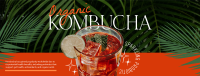 Organic Kombucha Facebook Cover