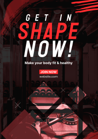 Get In Shape Flyer