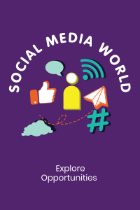 Social Media World Pinterest Pin