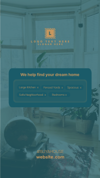 What's Your Dream Home Facebook Story