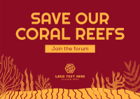 Coral Reef Conference Postcard